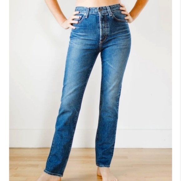 Ag Adriano Goldschmied Alexxis slim high rise vintage fit jeans 32 NWT - Picture 1 of 11